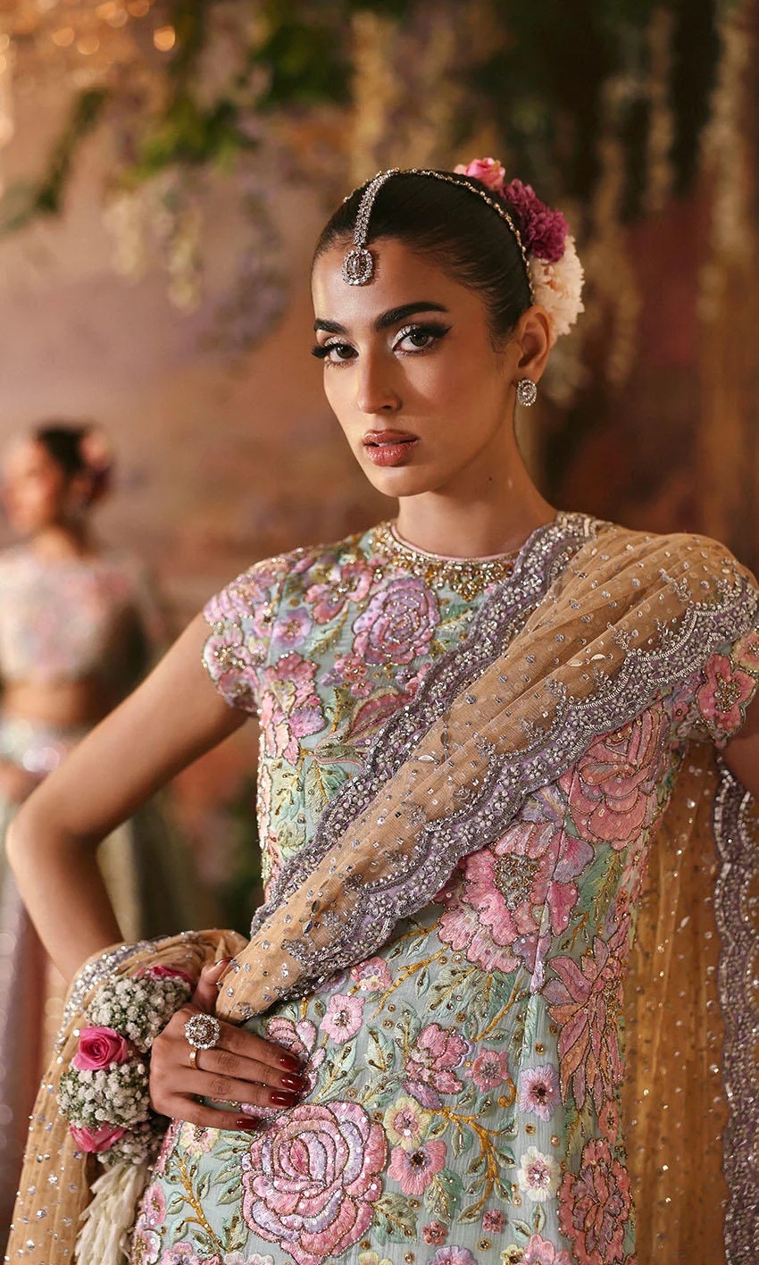 ROSE BUD - NOMI ANSARI pakistani fashion outfit with coordinated…